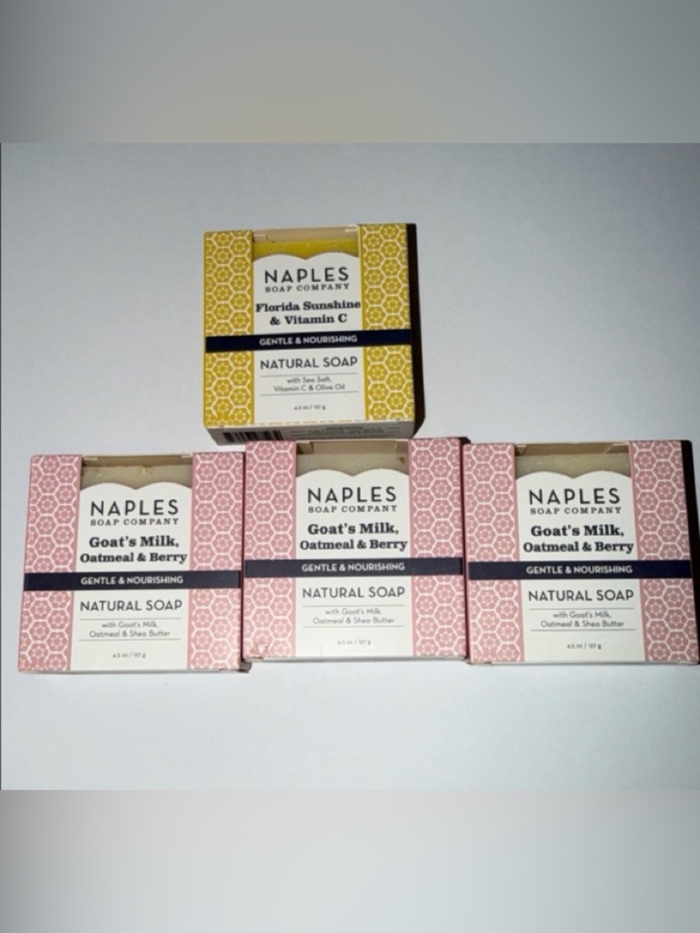 Naples soap company goats milk soaps